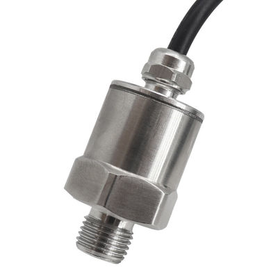 Cable Outlet Electronic Water Pressure Sensor , 304 Stainless Steel Pressure Transmitter