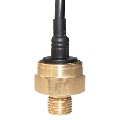 G1/4 Cable Outlet Brass Miniature Pressure Sensor For Smart Fire Controlling