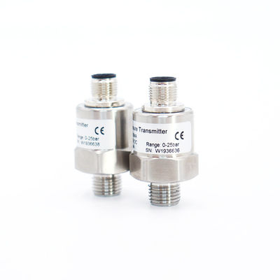 SS316 Small 10 bar 20 bar 4-20mA Pressure Sensor Transducer For Liquid Gas Steam