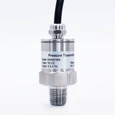 IP65 IP67 Industrial Pressure Sensor For Gas Supply Pipeline