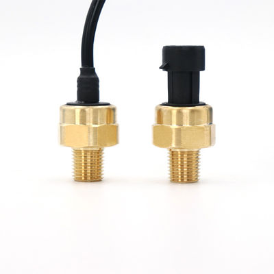 0.5-4.5VDC Electronic Brass Water Pressure Sensor For Liquid Gas
