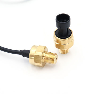 Brass IOT Pressure Sensor , Cable Outlet Capacitance Pressure Transmitter