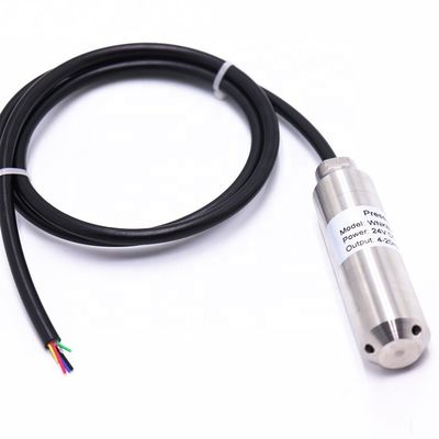 4-20ma 0.5-4.5V Throw In Type Submersible Level Sensor Transmitter For Deep Well