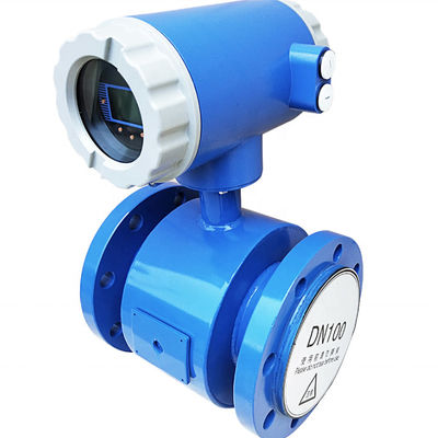 Max 15m/s Digital Flow Meter , 4-20mA Digital Water Flow Sensor For Chemical Field
