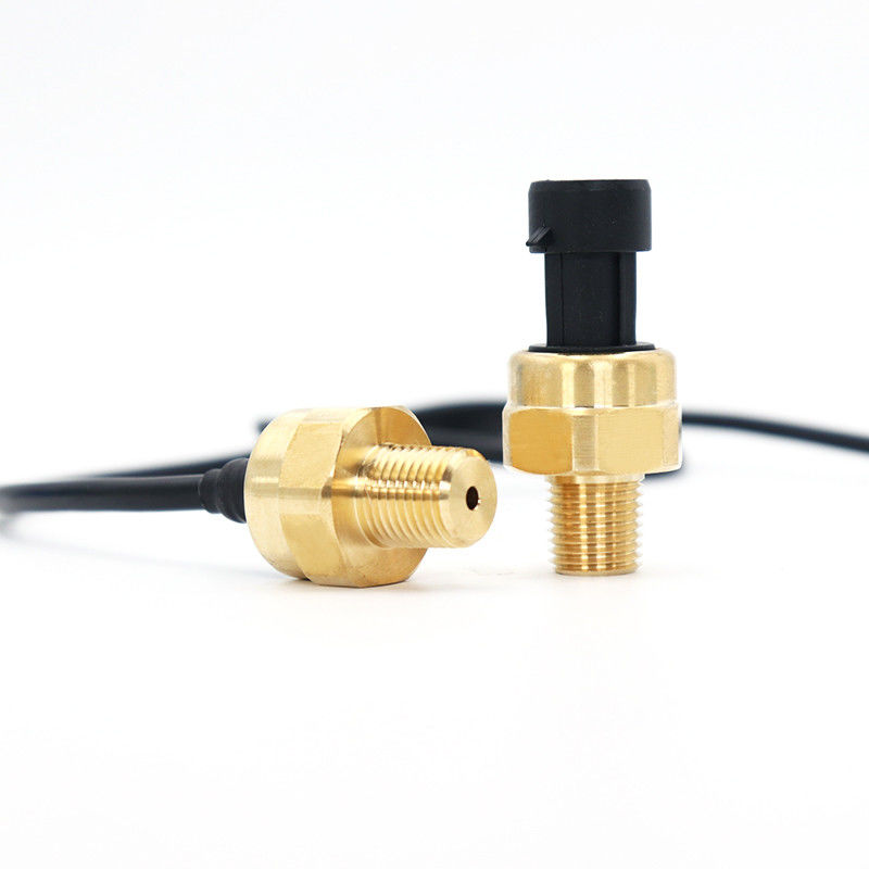 High Performance 0.5 - 4.5V Brass Pressure Sensor For Air Oil Gas