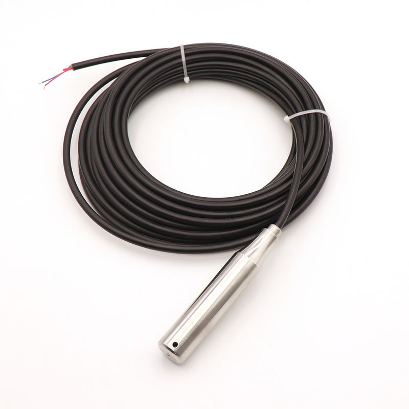 Polyvinyl Fluoride Cable Submersible Level Sensor With 0.25%FS / Year Stability And -20C- 80C Temperature Range
