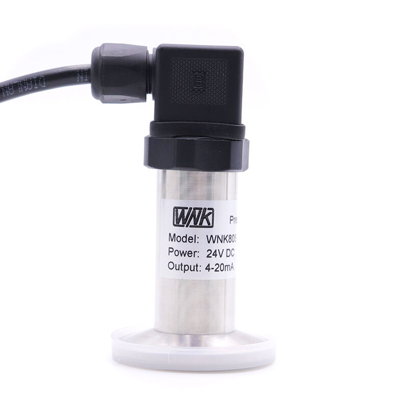 Factory Food Medicine Industry Sanitary Flush Diaphragm Pressure Sensor Transmitter for Liquid Water Food Milk Drinks Sanitary