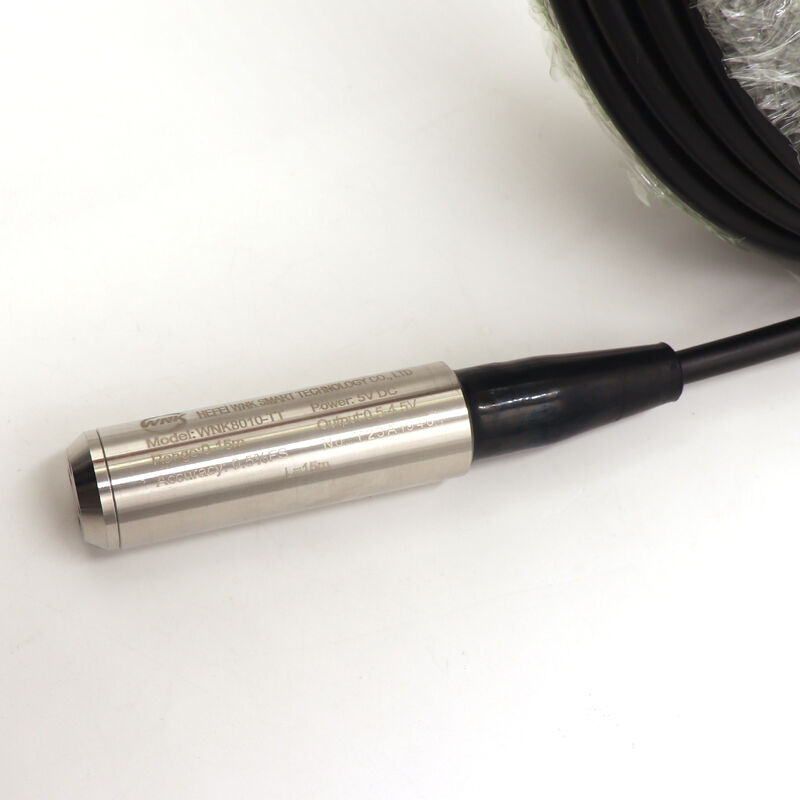 4-20ma 0-10v RS485 Output Liquid Water Level Sensor 500m Well Borehole Fuel Submersible Water Depth Level Transmitter