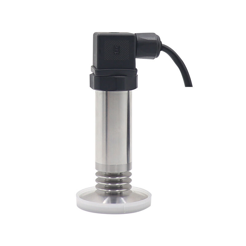 316L CE Pressure Sensor Sanitary Pressure Transmitter Flush Diaphragm Pressure Sensor for Milk tank and Juice Processing