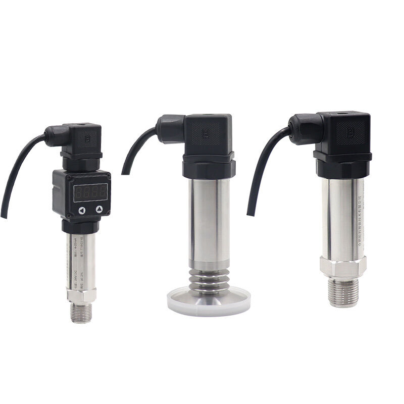 316L CE Pressure Sensor Sanitary Pressure Transmitter Flush Diaphragm Pressure Sensor for Milk tank and Juice Processing