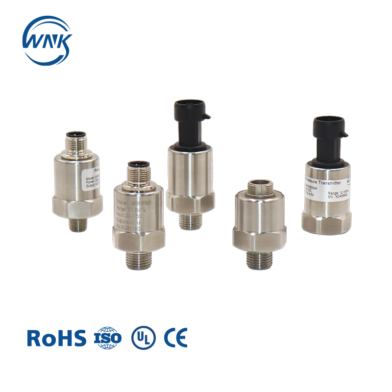 316L Stainless Steel 4-20mA 0.5-4.5V I2C Water Pressure Sensor for Air Oil Gas