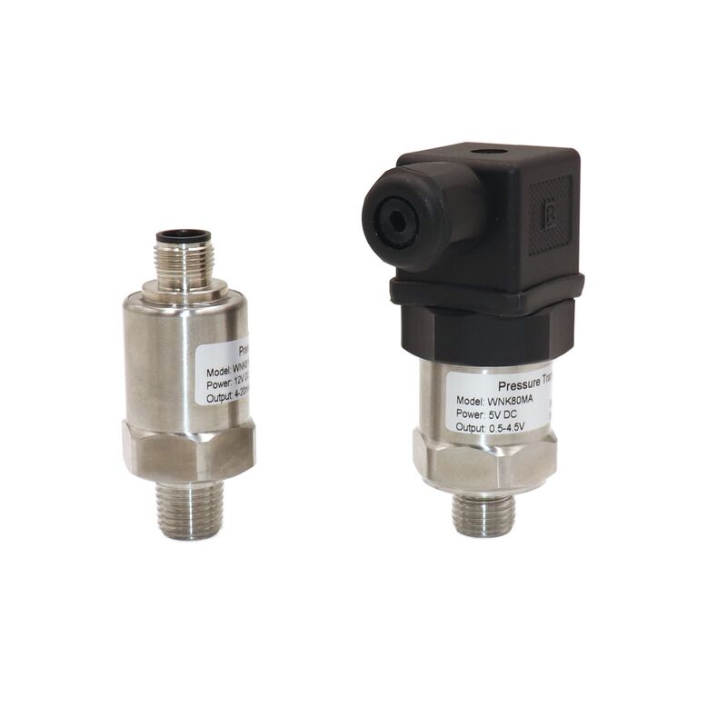 WNK 150Psi Oil Pressure Sensor Npt 1/8 Pressure Transmitter Sensor Transducer 4-20mA for Water Supply