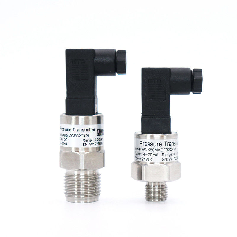 IP65 Gauge Electronic Water Pressure Sensor , 4-20MA Liquid Pressure Transmitter