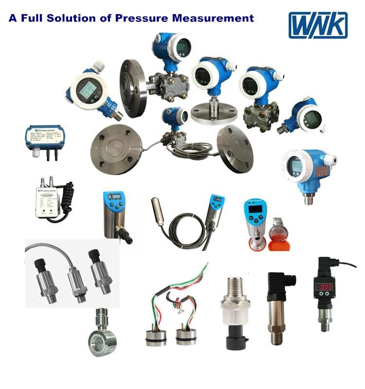 WNK Dry Air Differential Pressure Sensor I2C With Aluminum Housing  For Wind