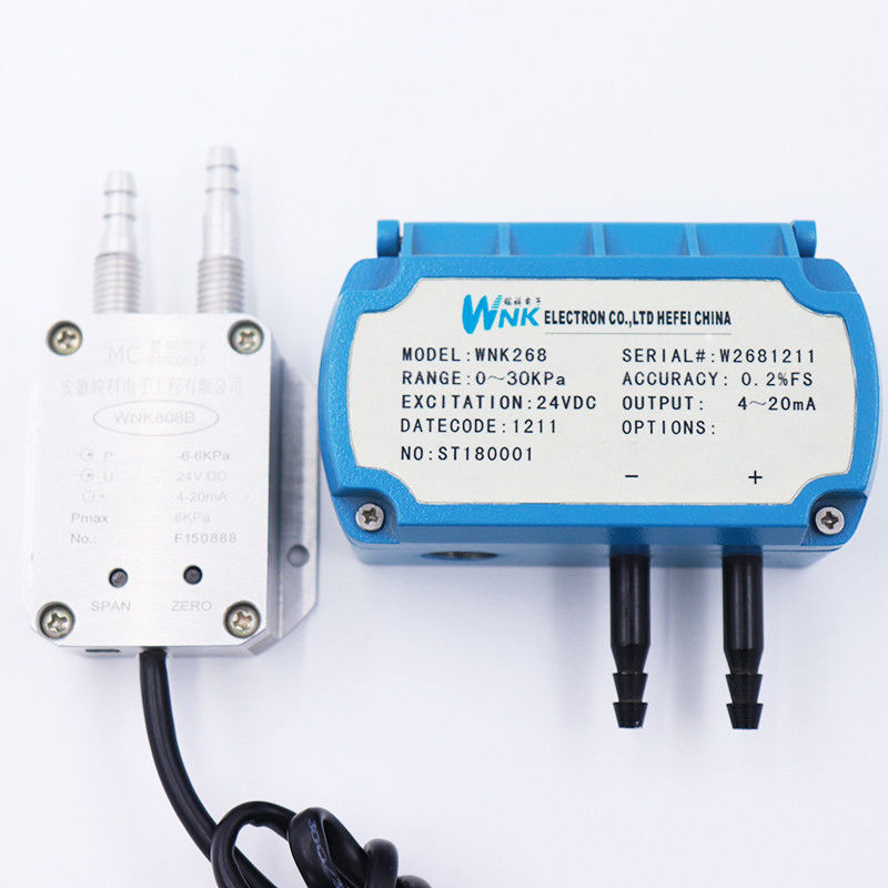 Exia II CT4 Air Differential Pressure Sensor 50Pa 100Pa For Textile Machinery