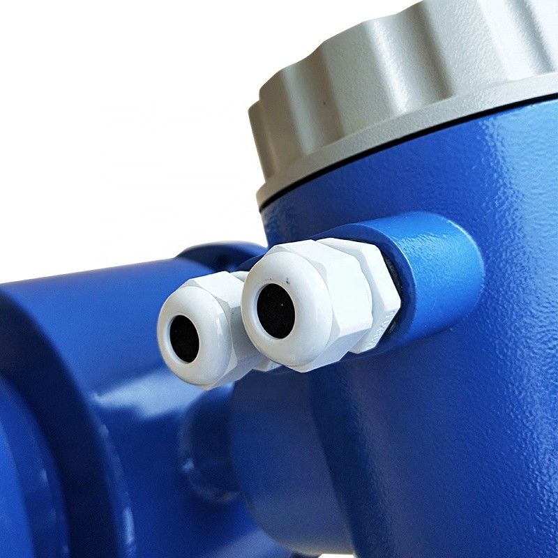 Max 15m/s Digital Flow Meter , 4-20mA Digital Water Flow Sensor For Chemical Field