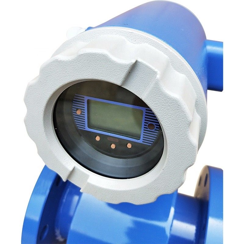 Max 15m/s Digital Flow Meter , 4-20mA Digital Water Flow Sensor For Chemical Field