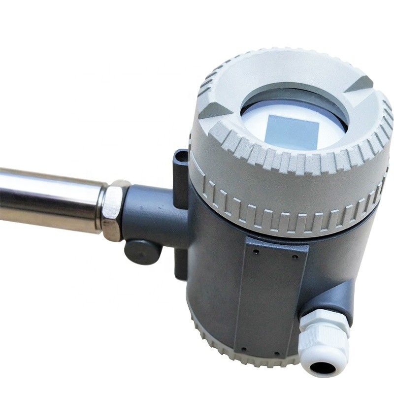 Max 15m/s Digital Flow Meter , 4-20mA Digital Water Flow Sensor For Chemical Field