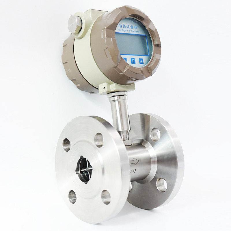 WNK IP65 Digital Water Flow Meter Turbine Type 4-20mA High Accuracy