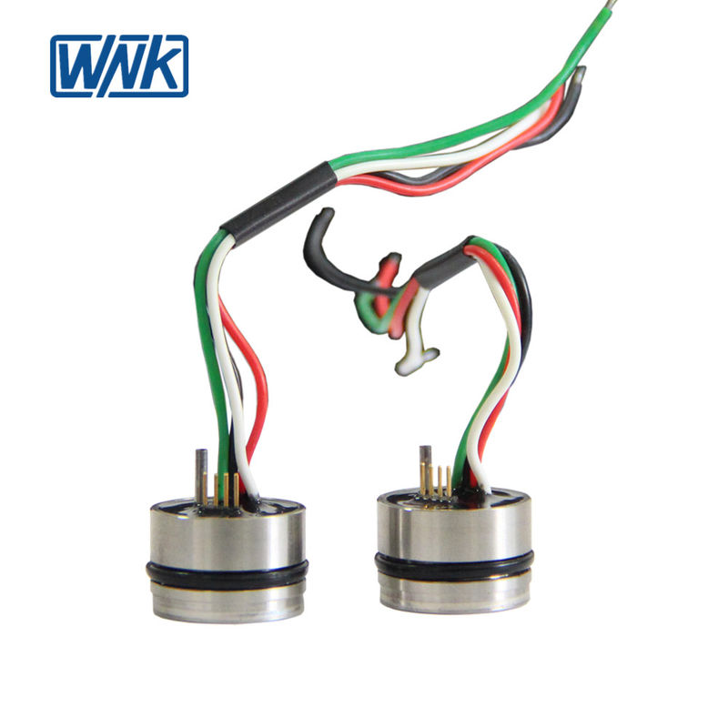 Silicon Oil Filled Pressure Sensor 0.5% FS Miniature Differential Pressure Sensor