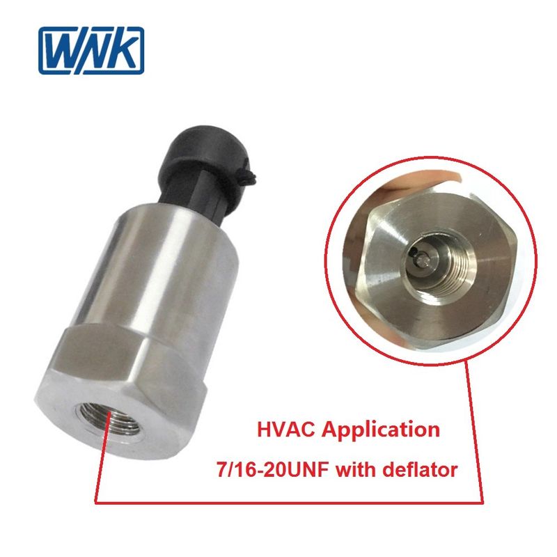 304SST Housing Hvac Pressure Sensor For Refrigerant 4mA 20mA 0.5V 4.5V