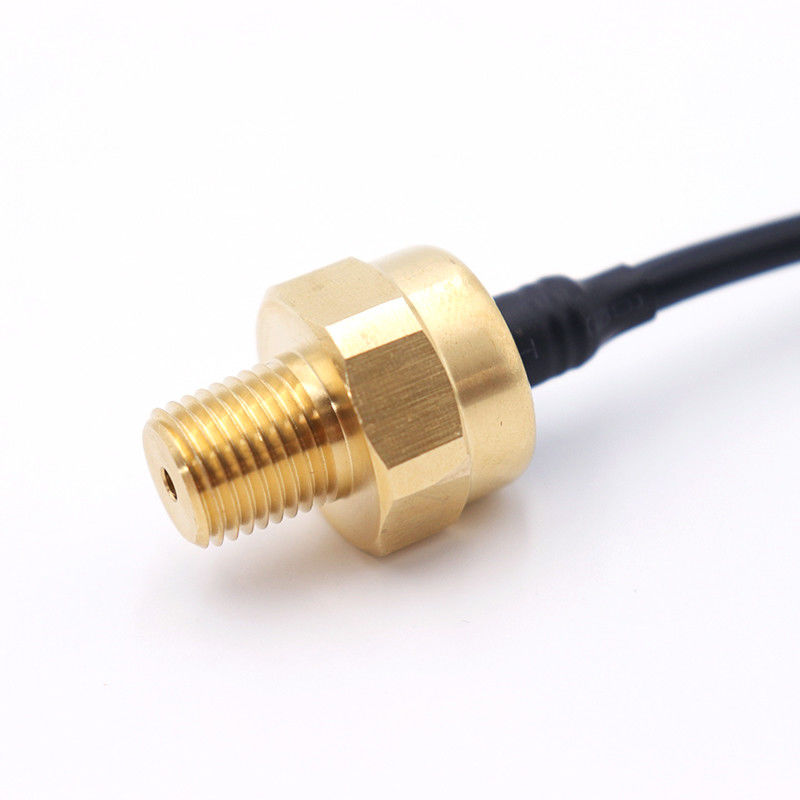Brass Compact Ceramic Capacitive Pressure Sensor For Air Gas 0.5 - 4.5V Output