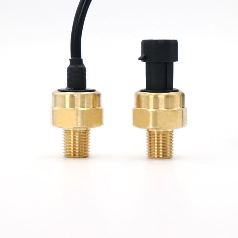 Brass Miniature Pressure Sensors , WNK83mA 5 Volt Pressure Transducer