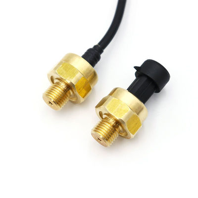 G1/4 1/4NPT Brass Pressure Sensor For HVAC / Air Compressor 0.5 - 4.5V