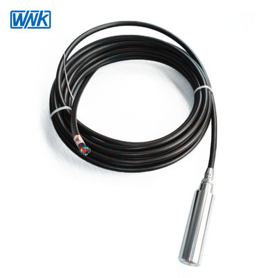 0-200m Submersible Level Sensor , WNK8010 liquid Water Level Sensor Probe