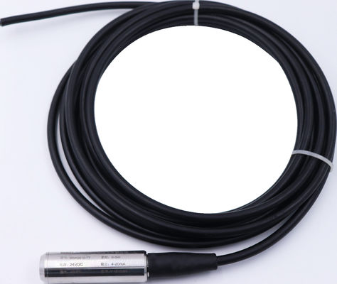 24VDC Submersible Level Sensor , IP68 RS485 Water Level Transmitter