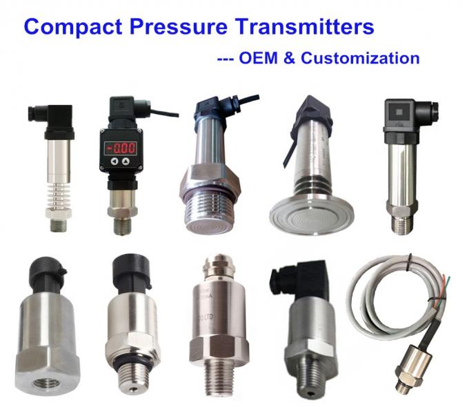 WNK805 Intelligent Pressure Transmitter , SS316L Diaphragm Pressure Sensor
