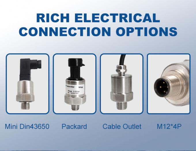 BAS Control Vacuum Pressure Sensor 420ma For Water Liquid